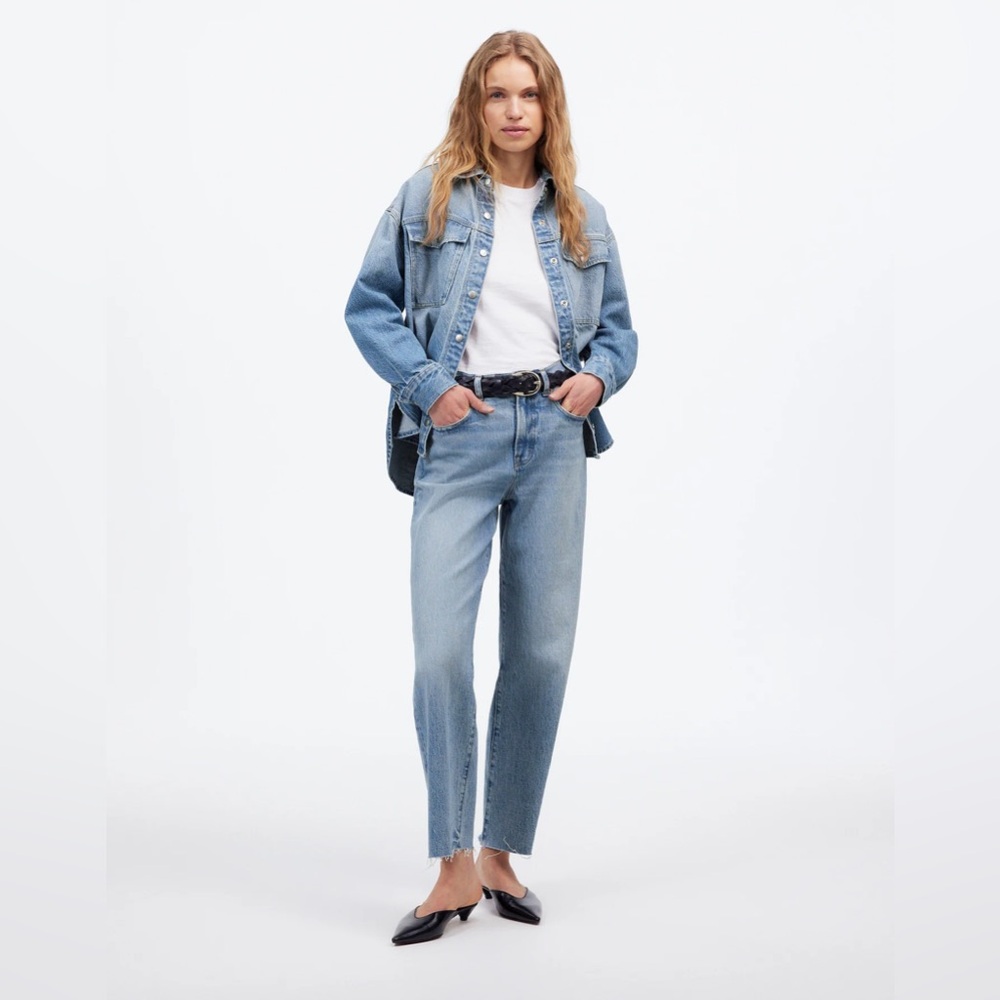 Madewell Light Blue Flare & Wide Leg Jeans